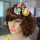F-0337 3 Colors Floral Hoop Handmade Hairband Ribbon Flowers Leaf Headbands For Women Wedding Hair Accessories