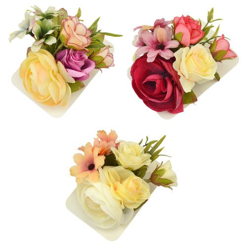P-0329 New arrival fashion women flower shape brooches pins jewelry