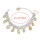 B-0759 Bohemian Korea fashion style Silver plated Bangle shell tassel Bracelet for women jewelry