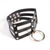 N-6325 bohemian Fashion style leather collars Beach Boho Gyspy Silver Plated round ring sexy collars & Necklace for women jewelry