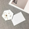 E-3839 New Fashion Unisex Punk Knotted Gold Plated Stud Earring