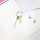 E-3839 New Fashion Unisex Punk Knotted Gold Plated Stud Earring