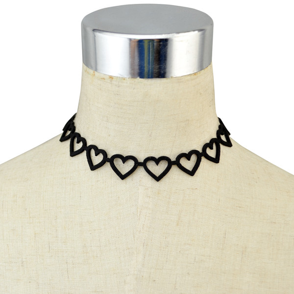 N-6344 New Fashion Women Punk Sexy Leather Chokers Necklace for Women Jewelry