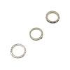 R-1382 6Pcs/set Bohemian Turkish Silver Alloy Natural Turquoise Finger Nail Midi Rings  Hollow out  Knuckle Rings For Women Jewelry