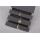 N-6353 Fashion Black Leather Nylon Rope chain Choker Bid Necklace Can be Adjustable with Gold Plated Tassel