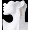 E-3837 Bohemian Fahsion 5Colors Dangle Earring Crystal Rhinestone Luxry Weeding earring for women