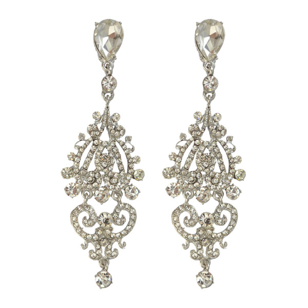 E-3836 Bohemian Fahsion 4 Colors Dangle Earring Crystal Rhinestone Luxry earring for women Jewelry