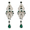 E-3836 Bohemian Fahsion 4 Colors Dangle Earring Crystal Rhinestone Luxry earring for women Jewelry