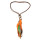 F-0344 Bohemian Handmade Retro Style Rope Chain resin beads Feather Tassel Hairband Accessories for women