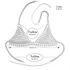 N-6368 * European And American Silver Fashion Body Chain Hollow Out Flower Sexy Girls Body Jewelry