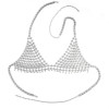 N-6368 * European And American Silver Fashion Body Chain Hollow Out Flower Sexy Girls Body Jewelry