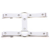 B-0782 Bohemian Vintage style leather collars silver plated brown & black Bracelet for Women Jewelry