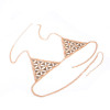 N-6379 Fashion Women Silver  Gold Plated Cain Long Body Chain Jewelry for Sexy Girls &Women's