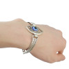 E-3852 5 Styles Bohemian Silver Opals Drop Earrings Owl Elephant Eyes Shape Bracelets For Women Jewelry Set B-0814