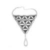 B-0779 Fashion Summer Bohemian Style Silver Gold  Plated Chain  Turkish Triangle shape Women Anklet Jewelry