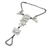 B-0785 Bohemian Fashion style Women Summer Beach Boho Charm Crystal Rhinestone Flower Beads Beachy Anklet & bracelet Jewelry for women