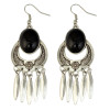 E-3853 Bohemian Antique Silver Gold plated Fashion Earring Bead Dangle Earrings For Women Jewelry