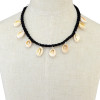 N-6388 Bohemian Fashion Leather Chain nutural shell Pendant Necklaces & bracelet & hairband For Women Jewelry