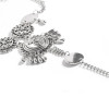 B-0794 Ethnic Summer Anklet Boho Beads Anklets Foot Silver Chain Hamsa Beach Jewelry Girl
