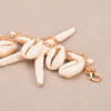 F-0353 European style silver plated head chain shell tassels headwear hair jewelry for women