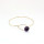 B-0798 Fashion Goldplated Natural Stone Beads Bangle Bracelet Jewelry for Women