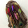 F-0351 Retro Style Rope Chain Natural Stone Feather Tassel Hairband Accessory