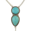 B-0793 Bohemian Gypsy Silver plated waterdrop shape turquoise Bracelet and anklet  For Women Jewelry