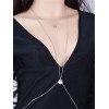 N-6427 Fashion Bohemian Summer Style Gypsy Silver Gold Plated Waist Chain Body Chain Adjustable Body Jewelry