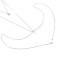 N-6427 Fashion Bohemian Summer Style Gypsy Silver Gold Plated Waist Chain Body Chain Adjustable Body Jewelry