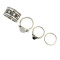 R-1394  4 Pcs/set Fashion Vintage Resin Knuckle Nail Midi Ring Set Jewelry 2 Colors