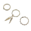 R-1401  7 Pcs/set Fashion Vintage Silver plated black Resin Knuckle Nail Midi Ring Set Jewelry for women jewelry