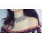 N-6348 Vintage Tribal Tibet Silver Statement Collar Choker Bib Necklace Short Chain Wide Necklaces 2 Styles