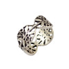 R-1398 6Pcs/set Bohemian Turkish Silver Alloy Natural Turquoise Finger Nail Midi Rings  Hollow out  Knuckle Rings For Women Jewelry