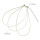 N-6439 Bohemain Silver Fashion Necklace Three Layers White Leather Chain Collars Necklace For women Jewelry