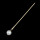 F-0361 New Fashion Women Girl Exquisite Gold Plated Alloy Pealr Hair Clip Hair Jewelry