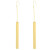 E-3884 Fashion European Style Gold Plated Alloy Long Tassel Dangle Earrings For Women Jewelry