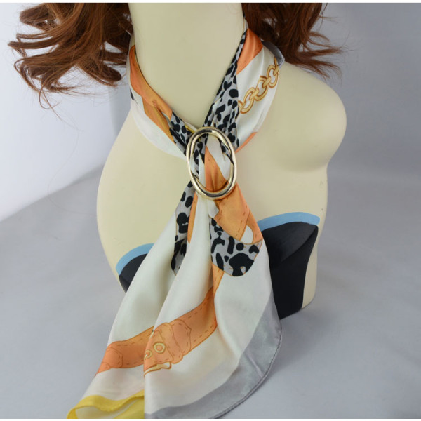 P-0335 bohemian vintage style Fashion Gold & silver Plated Scarf Buckle Brooch Women Accessories