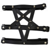 B-0808 Bohemian Rivet Star Shape Leather Thigh Chain Elastic Rope Bracelets & Bangles For Women Jewelry