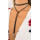 N-6147 Women's Fashion Simple Bar Black Long Chain  Pendant Necklace