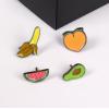 P-0338 Christmas Gift 9 style Candy-colored Cartoon Images Brooch pin Accessories