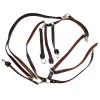 N-6480 Vintage style Leather body harness long Body Chain Jewelry underwear for Sexy Girls Multilayer Chain Body Jewelry