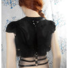 N-6471 Punk style Leather body harness Body Chain Jewelry  Sexy Girls Multilayer Chain Body Jewelry