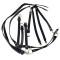 N-6470 Women Fashion Punk Style Black&Brown Leather Body Harness Body Chain Jewelry Sexy Girls Multilayer Chain Body Jewelry