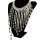 N-6447 Bohemian Silver plated Fashion Necklace with long coin shape Tassels collar For Women Jewelry