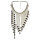 N-6447 Bohemian Silver plated Fashion Necklace with long coin shape Tassels collar For Women Jewelry