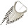 N-6447 Bohemian Silver plated Fashion Necklace with long coin shape Tassels collar For Women Jewelry