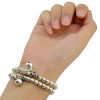 B-0812 Bohemian Fashion Punk Style Silver Plated Alloy Can be Adjustable Women &Men Cuff Bangle Bracelets Jewelry