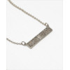 N-6456 Fashion Long Tassel Chain Silver Plated Punk Style Leather Bid Choker Pendant Necklace for Women Jewelry