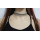 N-6460 Fashion Silver Plated Carving Metal bib Choker Necklace Jewelry for Women