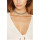 N-6460 Fashion Silver Plated Carving Metal bib Choker Necklace Jewelry for Women